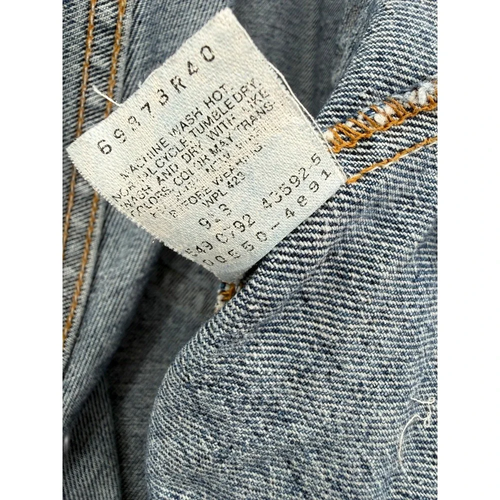 Vintage Levi's 550 Jeans Made In USA 42x29 Relaxed 90s Vintage Fit